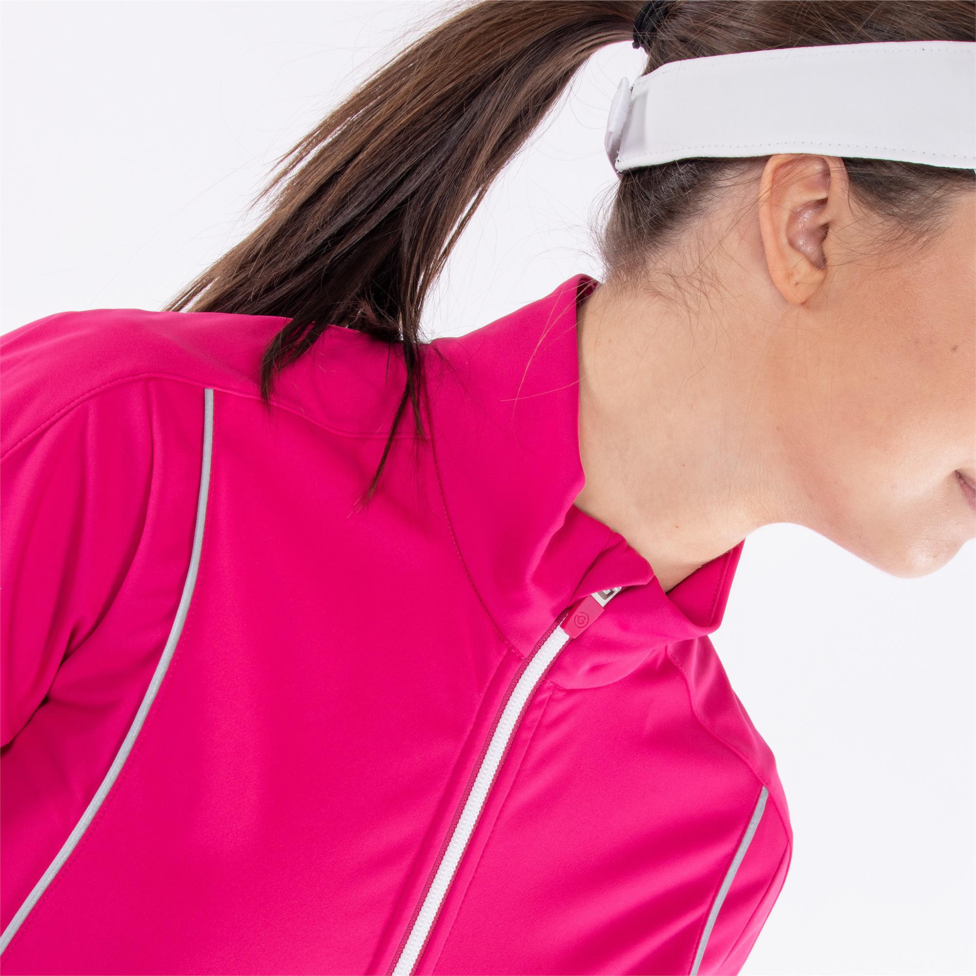 Galvin Green Leila Interface Ladies Golf Jacket Deep Pink/Reflex